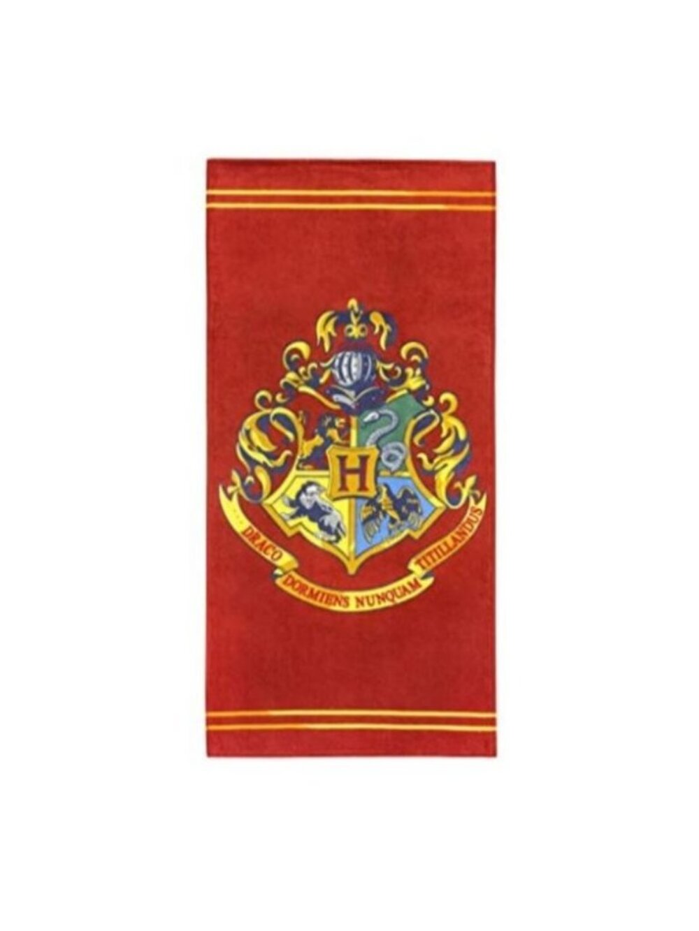 Warner Bros Harry Potter House Crests Beach Towel, 28" x 58"